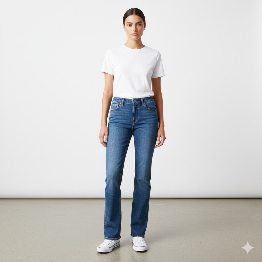 Ag Adriano Goldschmied Classic Blue Boot Cut Jeans